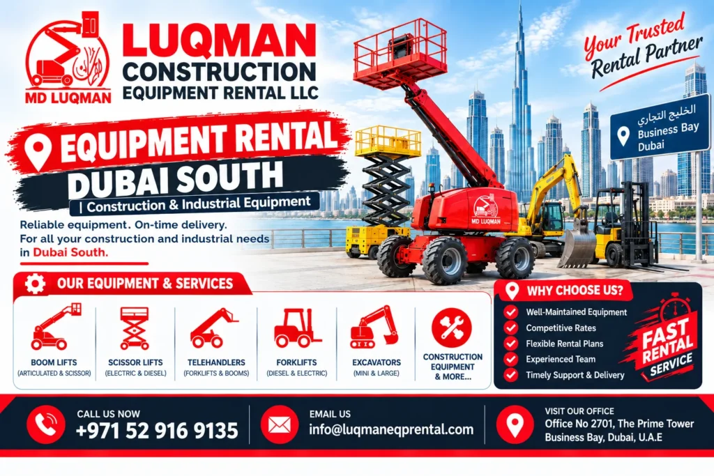 Equipment Rental Dubai South