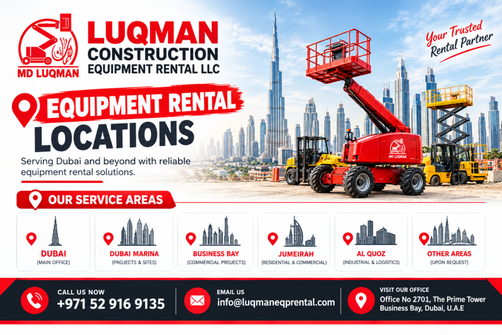 Equipment Rental Locations